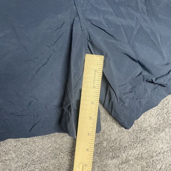 Columbia Shorts Womens Medium Blue 5” Inseam Nylon Stretch Elastic Waist Fishing - Picture 8 of 10